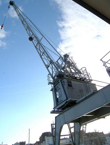 alter Hafen-Lastkran