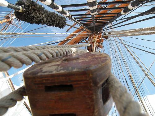 Das russische Segelschulschiff SEDOV