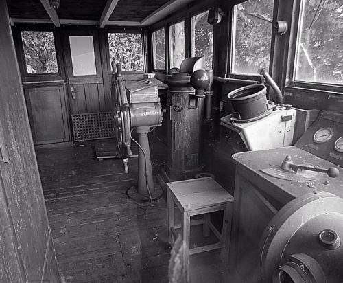 verlassener Steuerstand